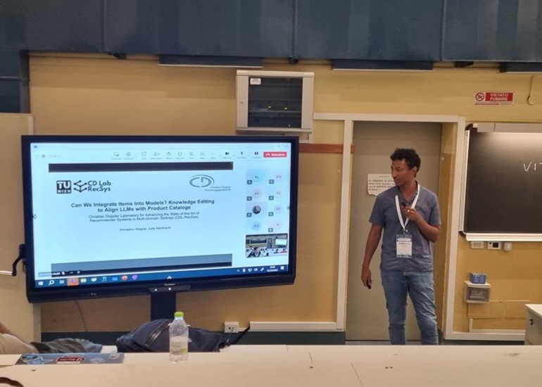 ACM RecSys24 Poster Presentation by Ahmadou Wagne