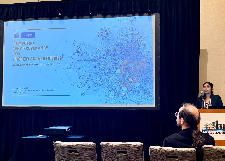 “Computing Why-Provenance for Property Graph Queries” presented at VLDB 2026