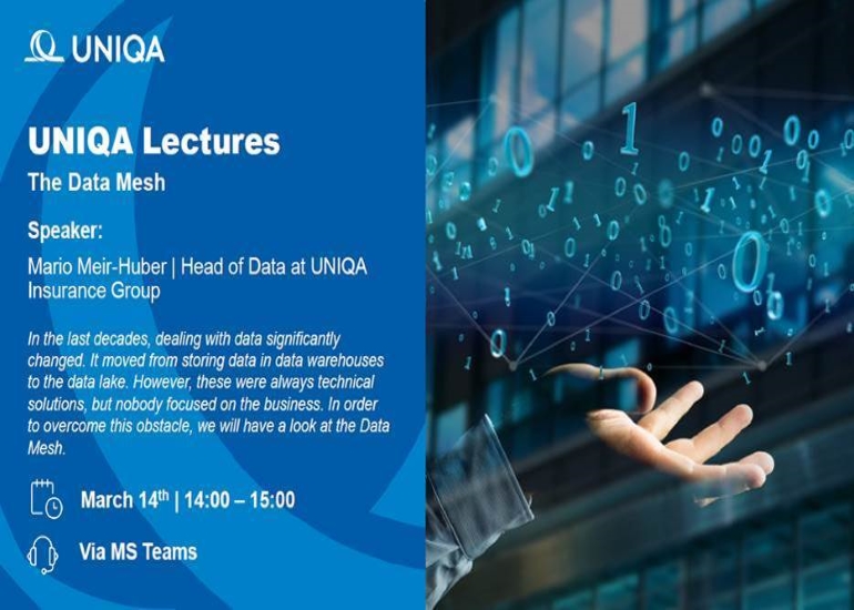 UNIQA Lectures: “The Data Mesh”