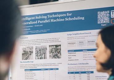 CAIML Poster Presentations — Picture: Amélie Chapalain / TU Wien Informatics